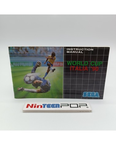 Manual World Cup Italia '90 Mega Drive