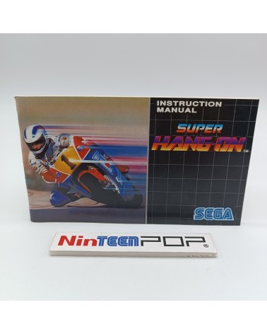 Manual Super Hang-On Mega Drive