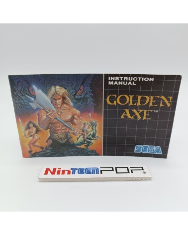 Manual Golden Axe Mega Drive