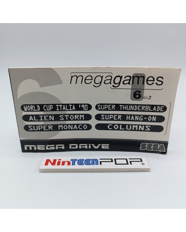 Manual Mega Games 6 Vol.2 Mega Drive