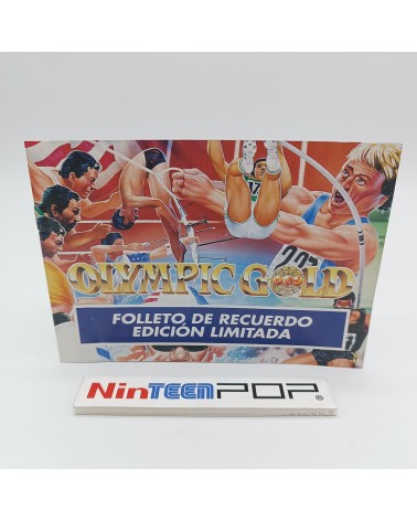 Folleto Edición Limitada Olympic Gold Sega