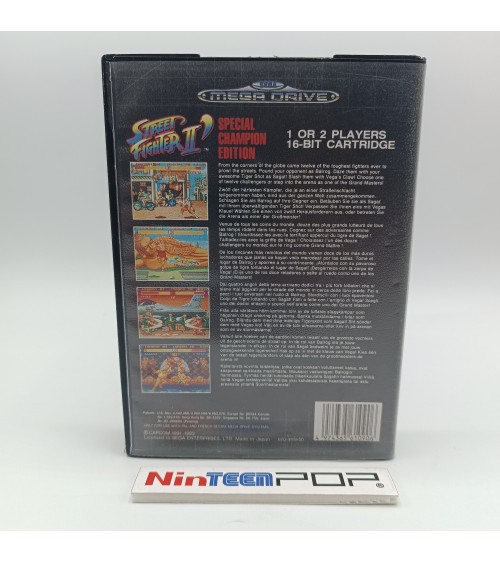 Caja Street Fighter II' Special Champion Edition Mega Drive