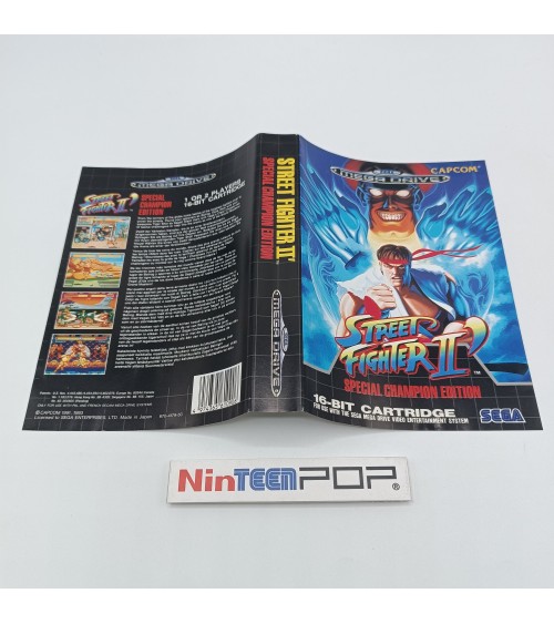 Caja Street Fighter II' Special Champion Edition Mega Drive