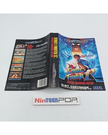 Caja Street Fighter II' Special Champion Edition Mega Drive