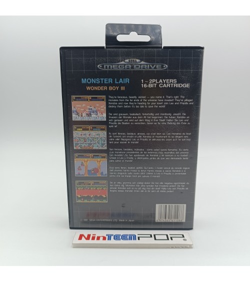 Wonder Boy III Monster Lair Mega Drive