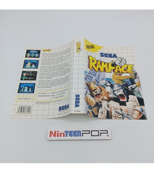 Rampage Master System