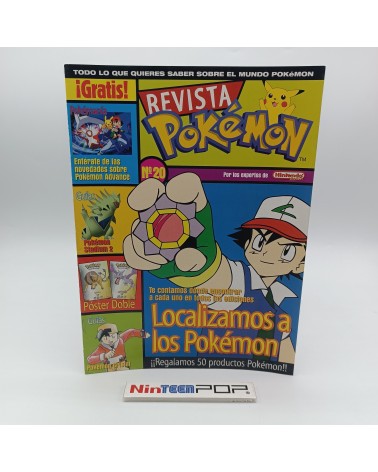 Revista Pokémon 20 Nintendo Acción