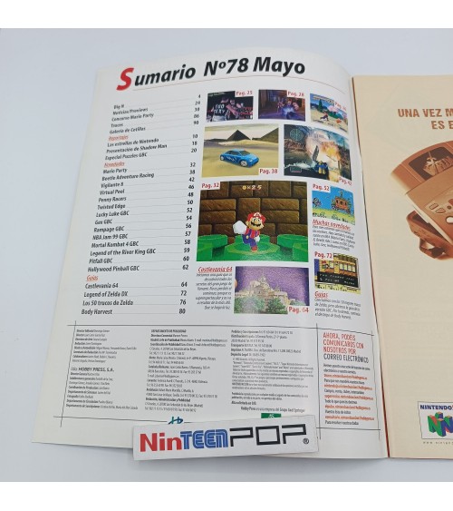 Revista Nintendo Acción 78