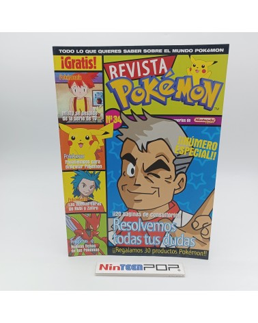 Revista Pokémon 34 Nintendo Acción