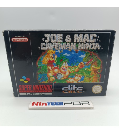 Joe & Mac Caveman Ninja Super Nintendo