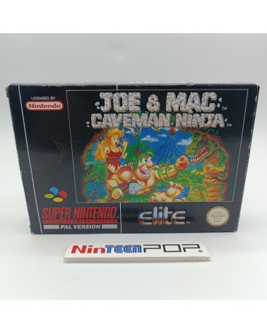 Joe & Mac Caveman Ninja Super Nintendo