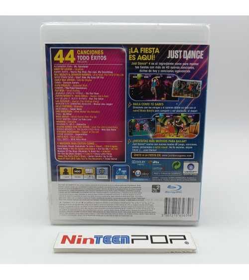NUEVO Just Dance 4 PlayStation 3