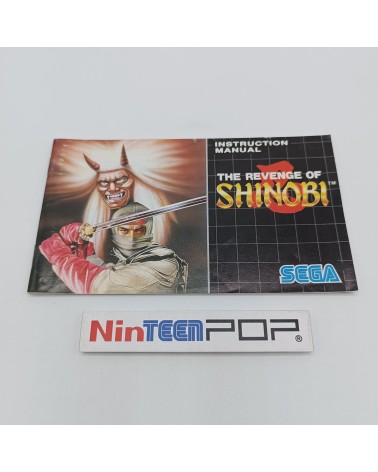 Manual The Revenge of Shinobi Mega Drive