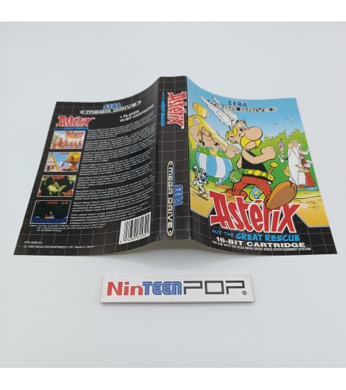 Caja Astérix and the Great Rescue Mega Drive