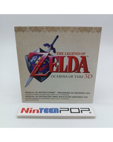 Manual The Legend of Zelda Ocarina of Time 3D Nintendo 3DS