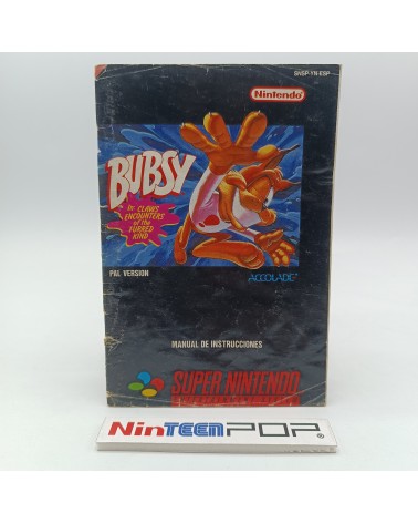 Manual Bubsy Super Nintendo