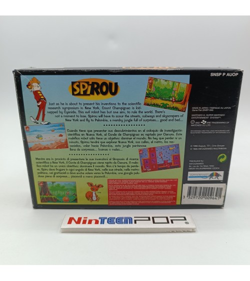 Spirou Super Nintendo