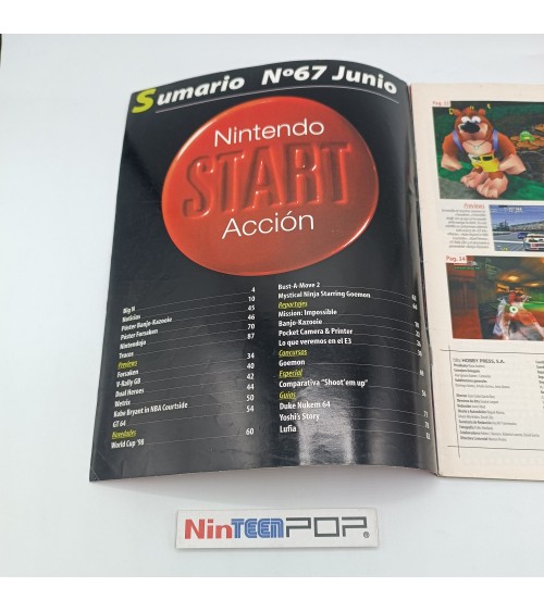 Revista Nintendo Acción 67