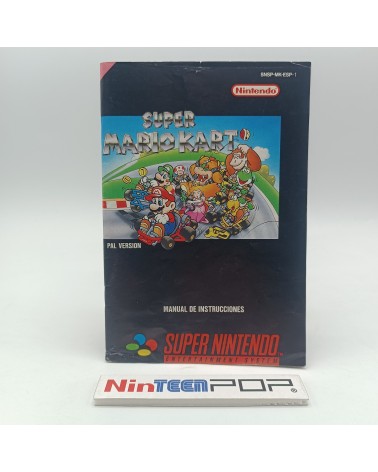 Manual Super Mario Kart Super Nintendo