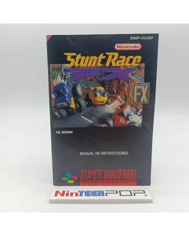 Manual Stunt Race FX Super Nintendo