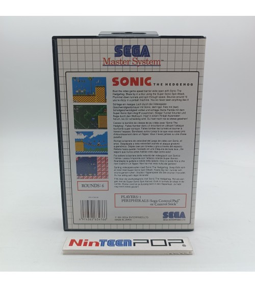 Sonic The Hedgehog Master System