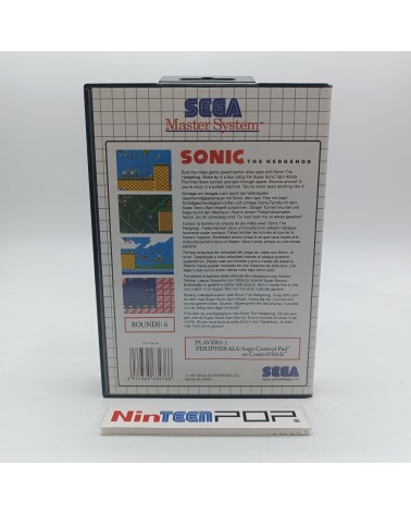 Sonic The Hedgehog Master System