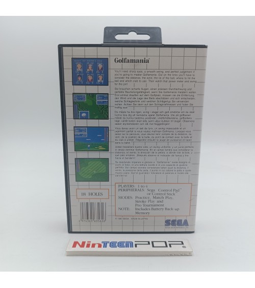 Golfamania Master System