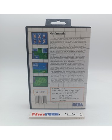 Golfamania Master System