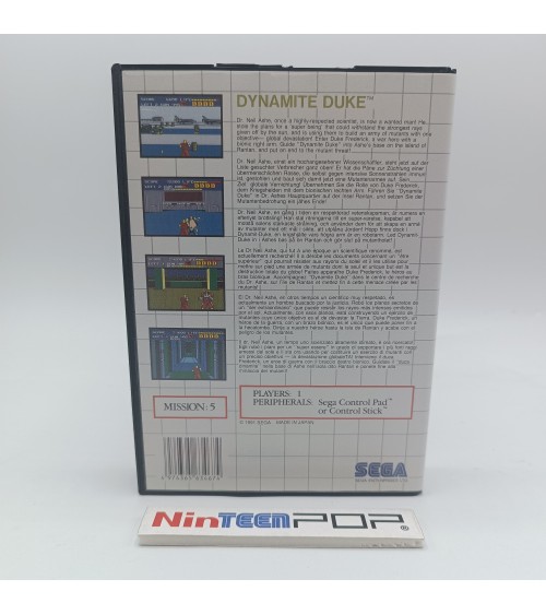 Dynamite Duke Master System