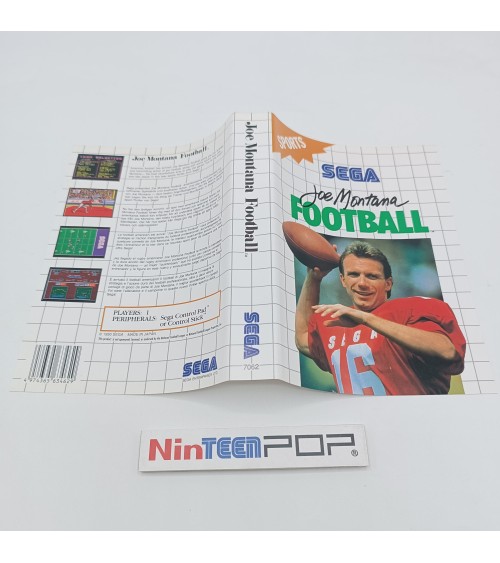 Joe Montana Football Master System