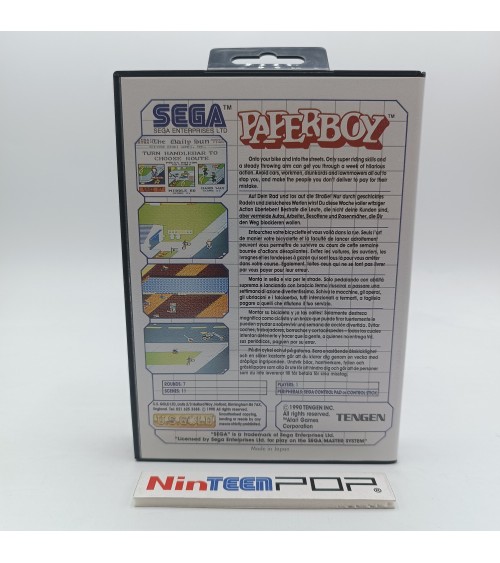 Paperboy Master System