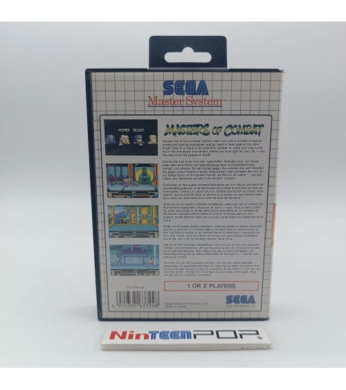 Masters of Combat Master System
