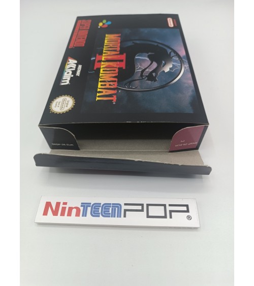Caja Mortal Kombat II Super Nintendo