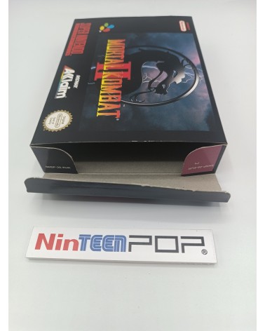 Caja Mortal Kombat II Super Nintendo