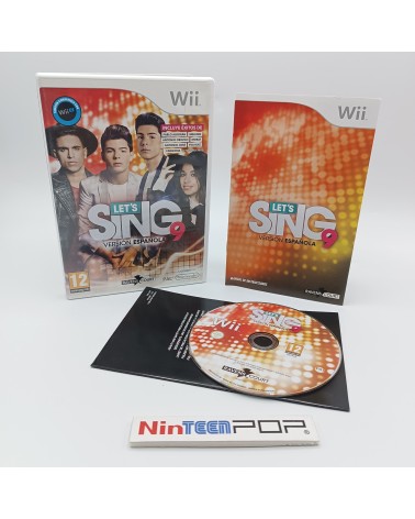 Let's Sing 9 Versión Española Wii