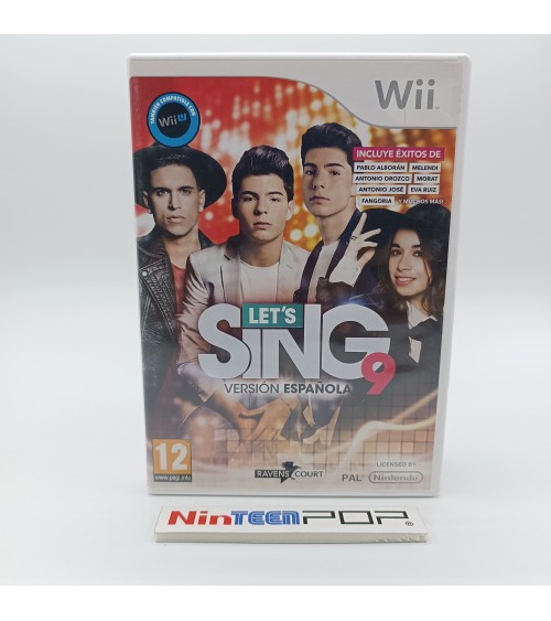 Let's Sing 9 Versión Española Wii