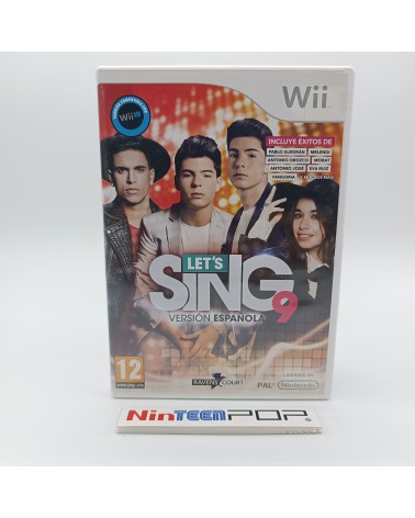Let's Sing 9 Versión Española Wii