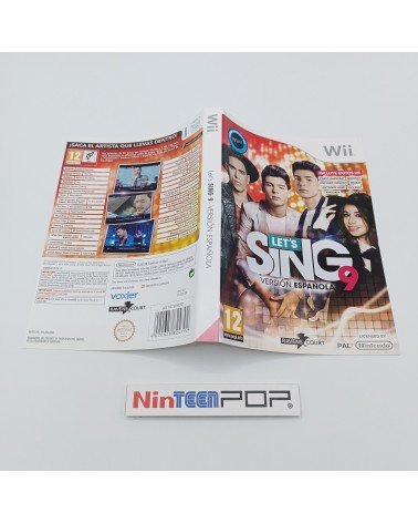 Let's Sing 9 Versión Española Wii