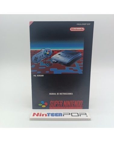 Manual Super Nintendo ESP