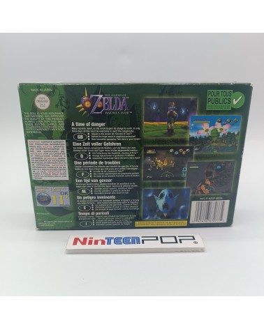 Caja The Legend of Zelda Majora's Mask Nintendo 64