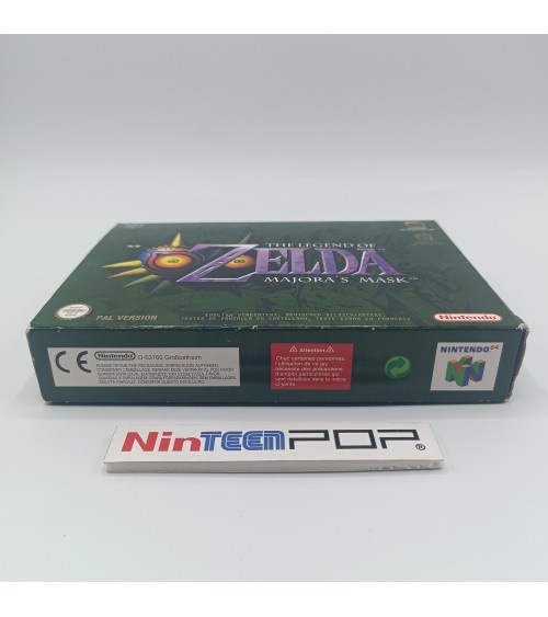 Caja The Legend of Zelda Majora's Mask Nintendo 64