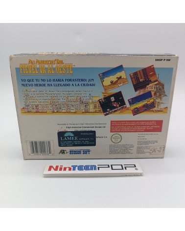 An American Tale Fievel va al Oeste Super Nintendo