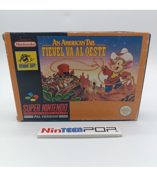 An American Tale Fievel va al Oeste Super Nintendo