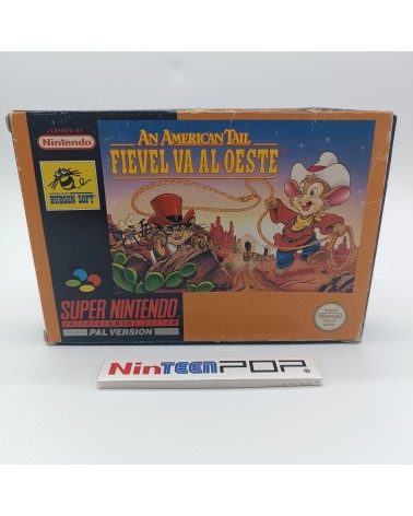 An American Tale Fievel va al Oeste Super Nintendo