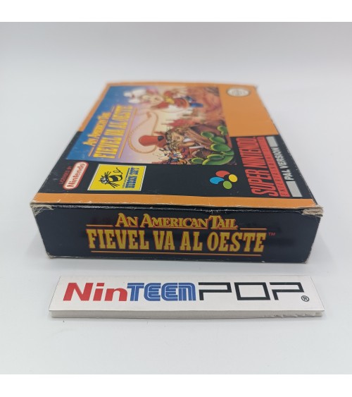 An American Tale Fievel va al Oeste Super Nintendo