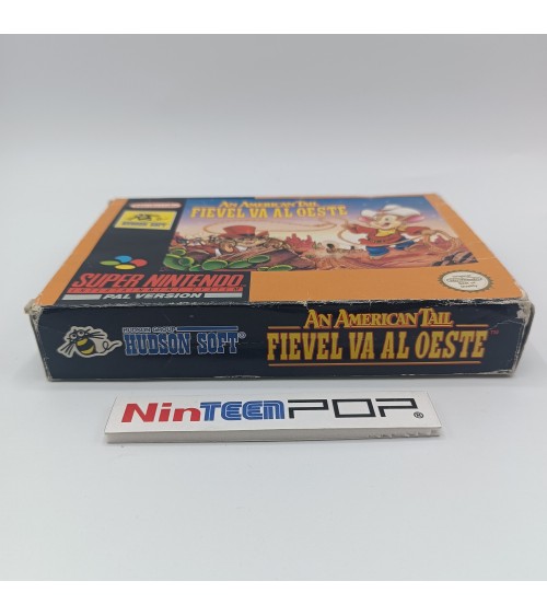 An American Tale Fievel va al Oeste Super Nintendo