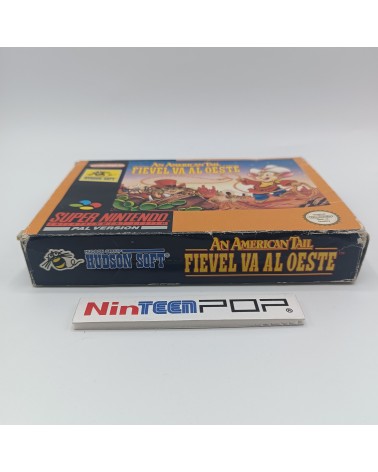 An American Tale Fievel va al Oeste Super Nintendo