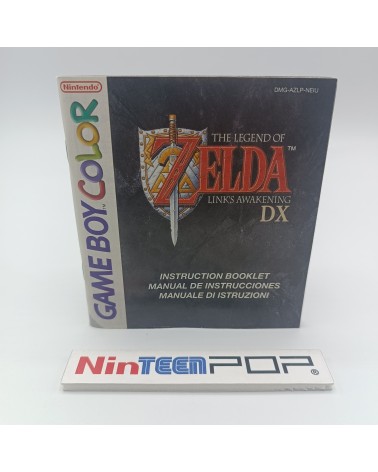 Manual The Legend of Zelda Link's Awakening DX Game Boy Color