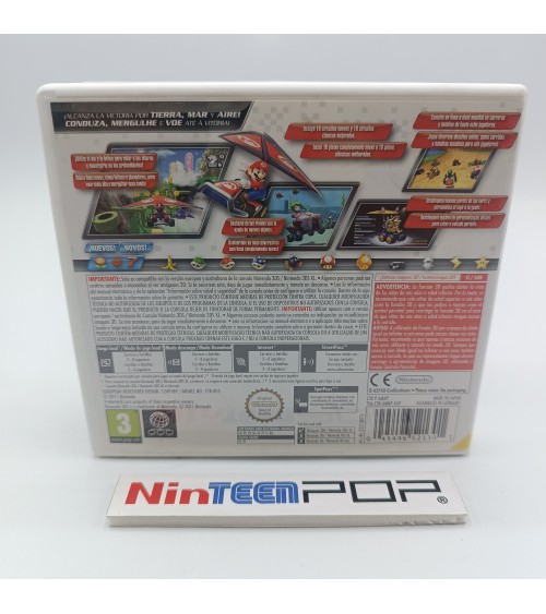 Caja Mario Kart 7 Nintendo 3DS