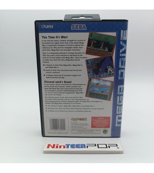 Mega Man The Wily Wars Mega Drive